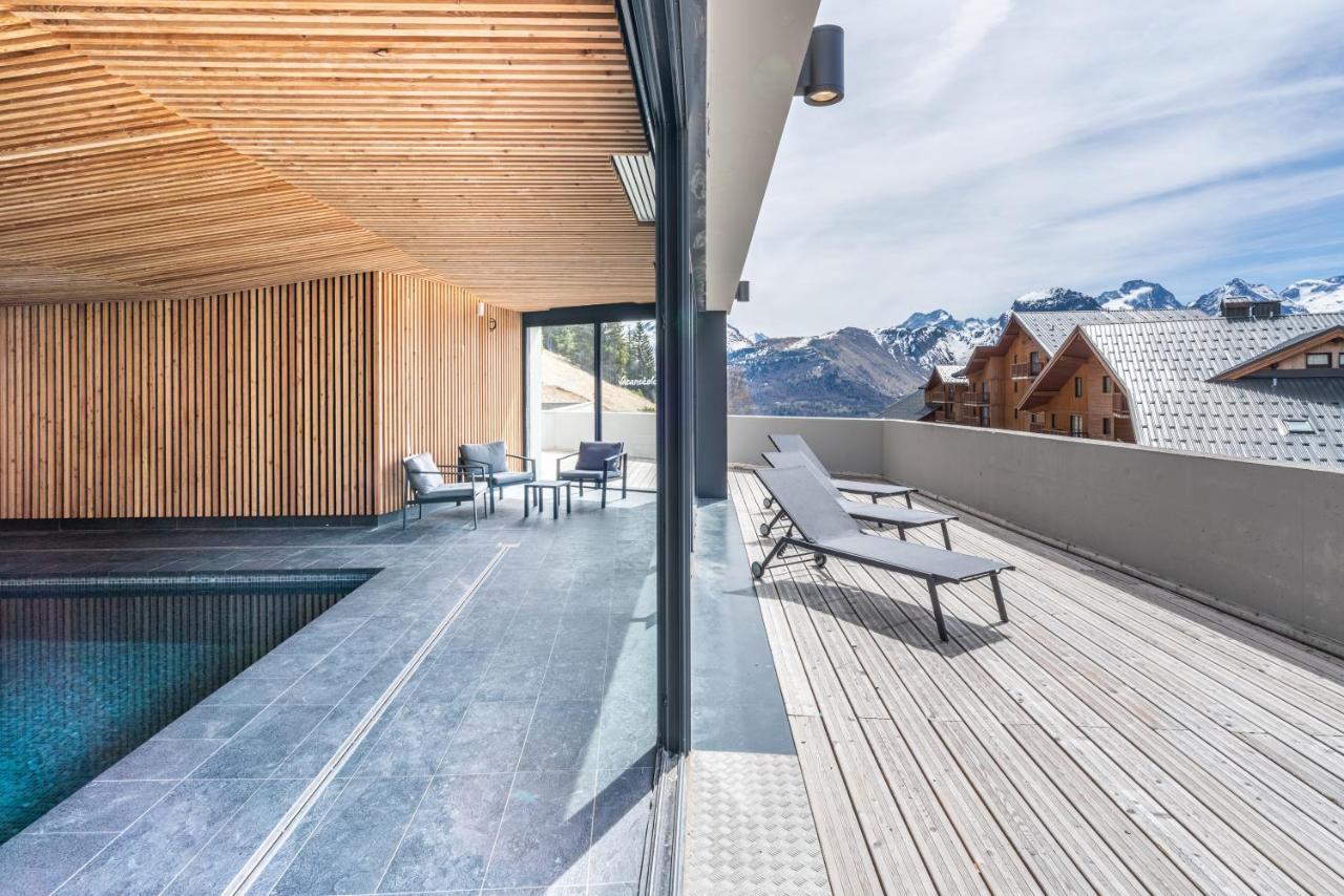 Vacanceole - Les Ecrins D'Auris Exterior foto